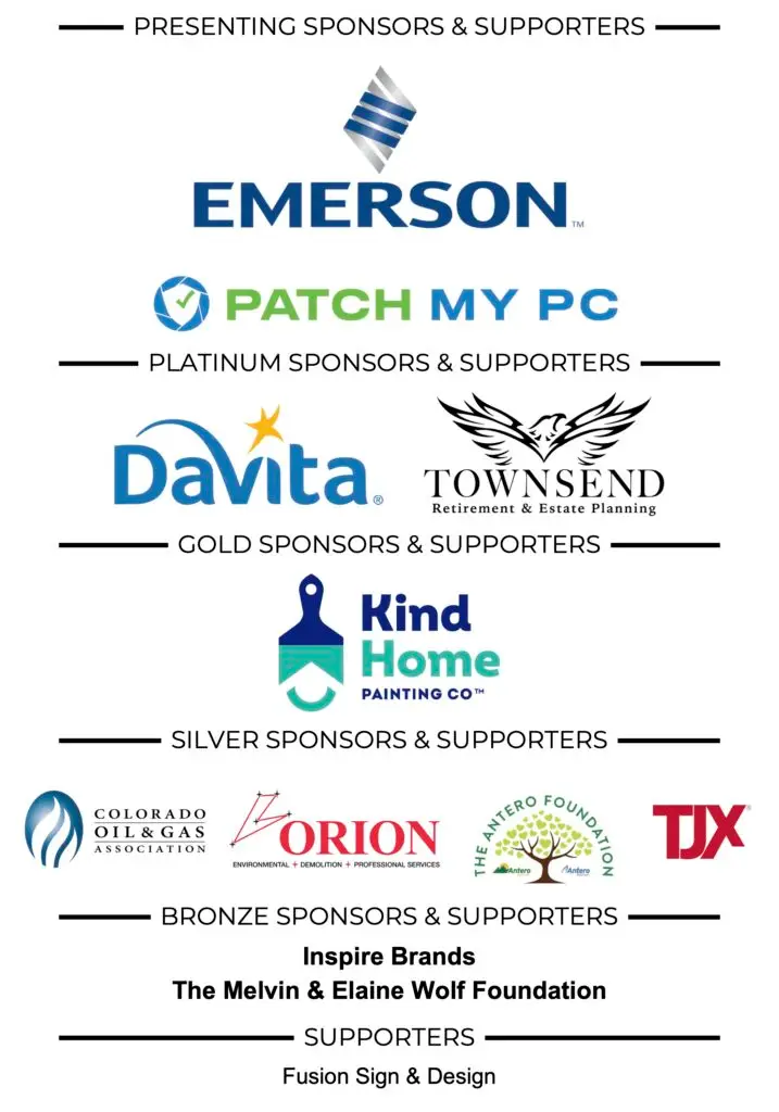 Fill A Backpack 2024 sponsors.